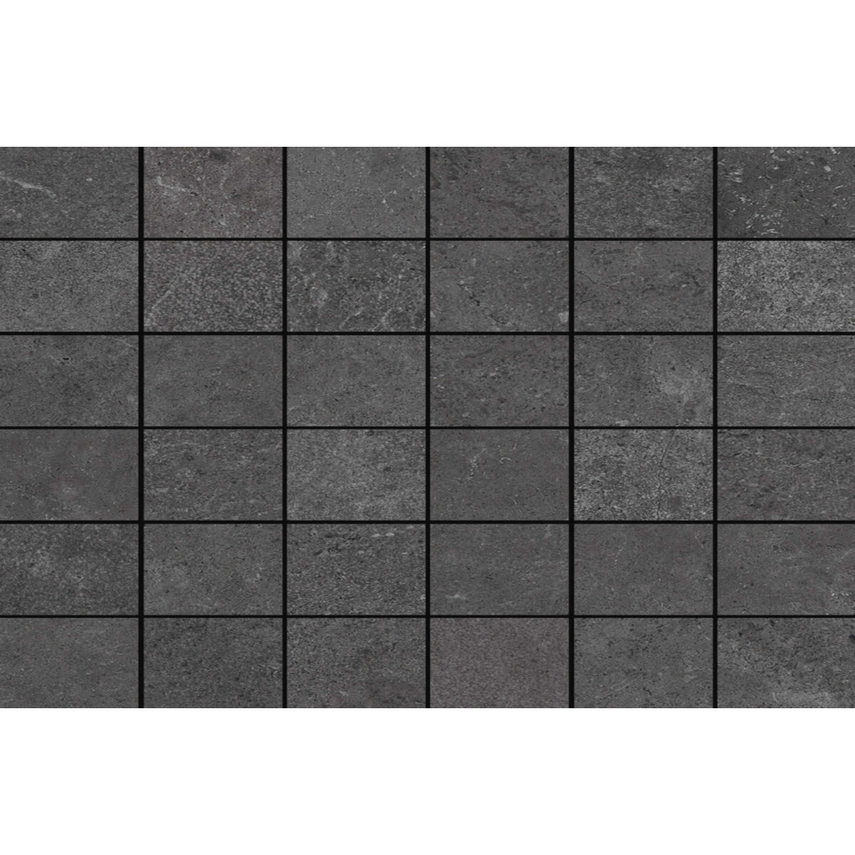 Marazzi Stream Anthracite Mosaik 30x30cm Qualitätsfliesen onli