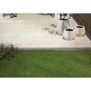 Multiquartz20 - White  Terrassenfliese  60x60cm  20mm