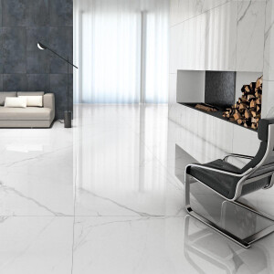 White Marble - Boden- und Wandfliesen - Lappato