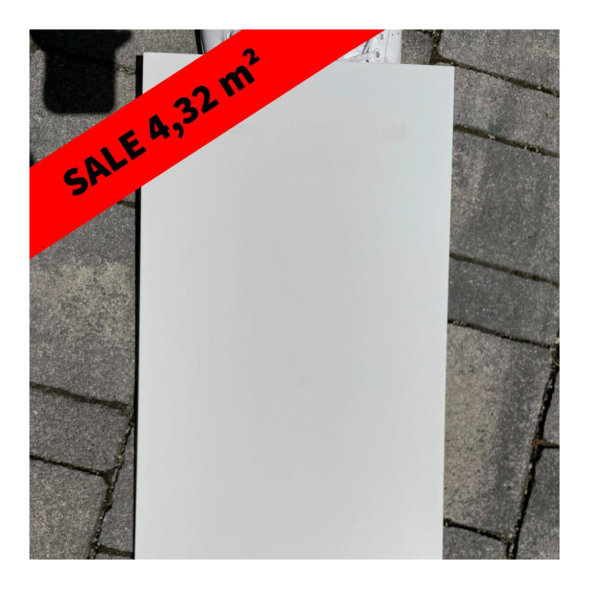 Bianco Matt - Wall tile - 30x60cm - 8mm