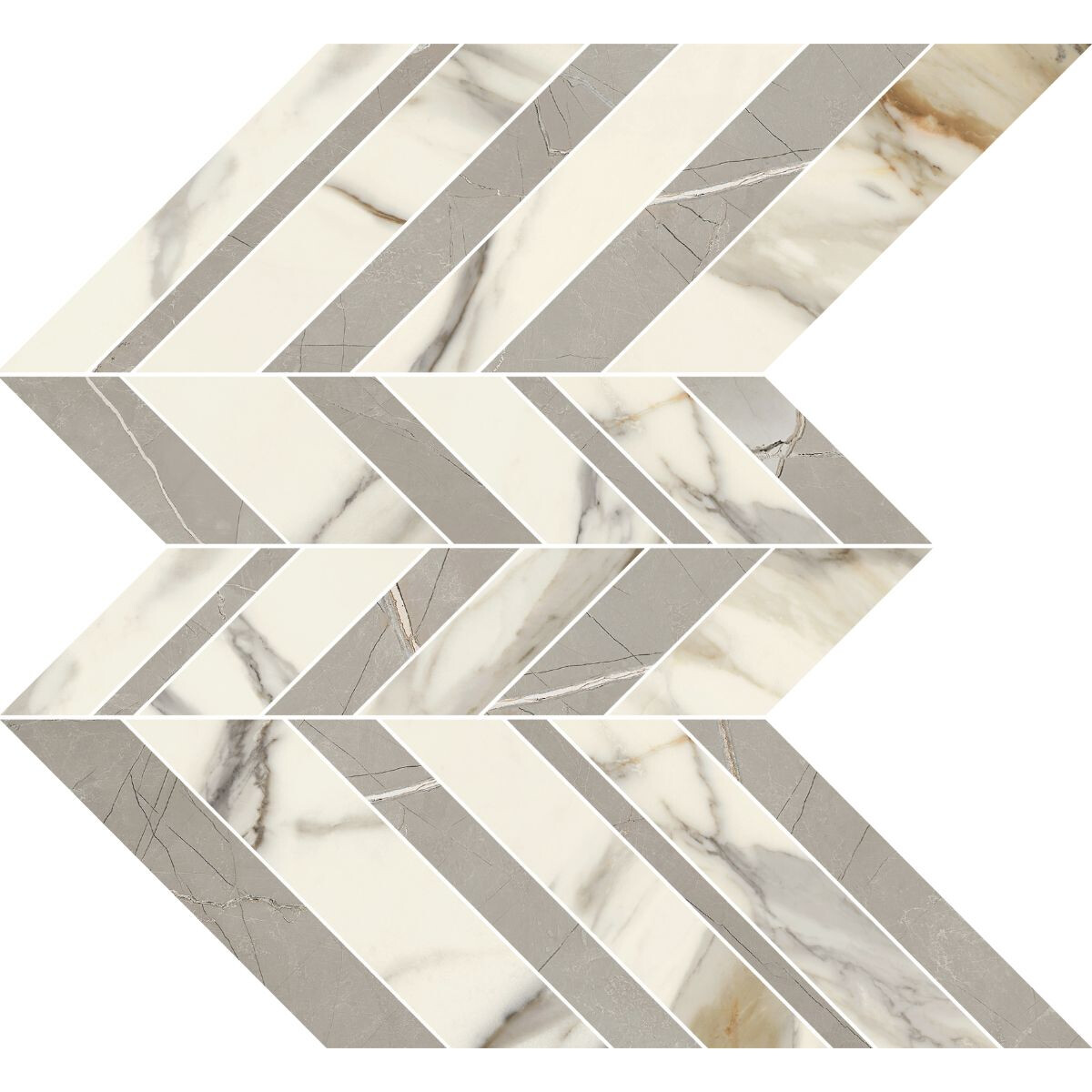 Boutique - Calacatta Oro   Mosaic tile  "Muretto...