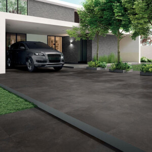 Phase Dark Str. -  Terrassenfliese - 60x60cm  20mm