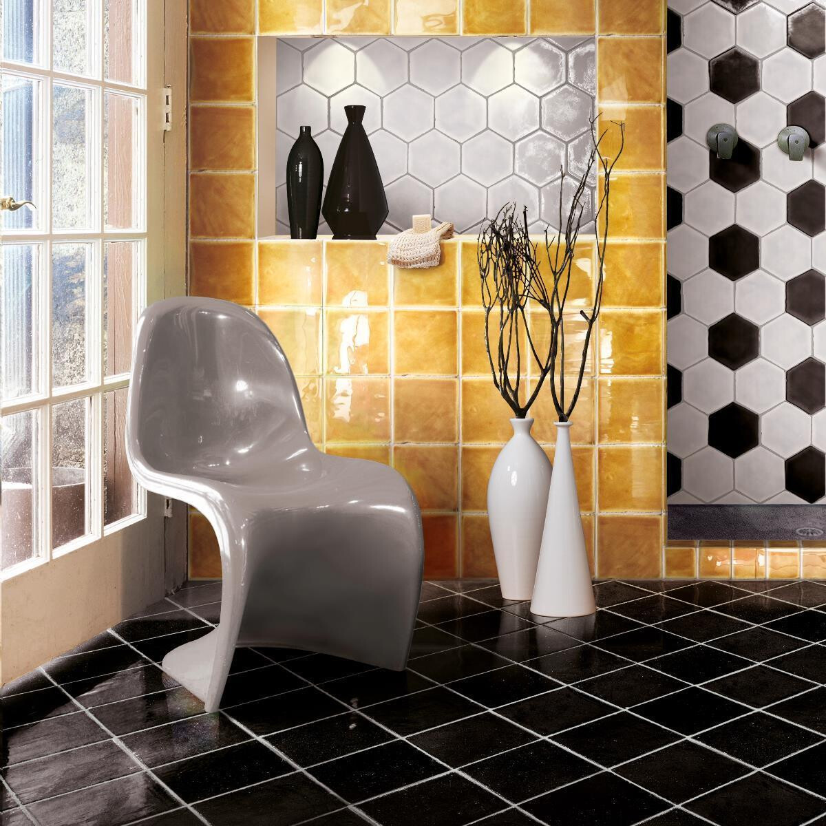 I Cotti fatti a mano - Floor and wall tiles - Esagona -...