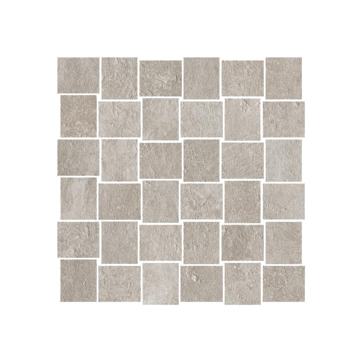 Temper - Mosaic tiles - 9,5mm - Intreccio