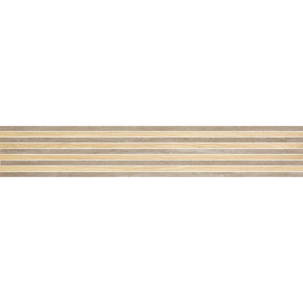 Travertini Due - Beige   Mosaikfliese  "Legno"  MATT  20x120cm  9,5mm