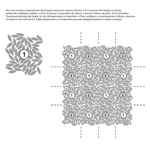 Mystone Limestone - Mosaikfliesen - Foglie