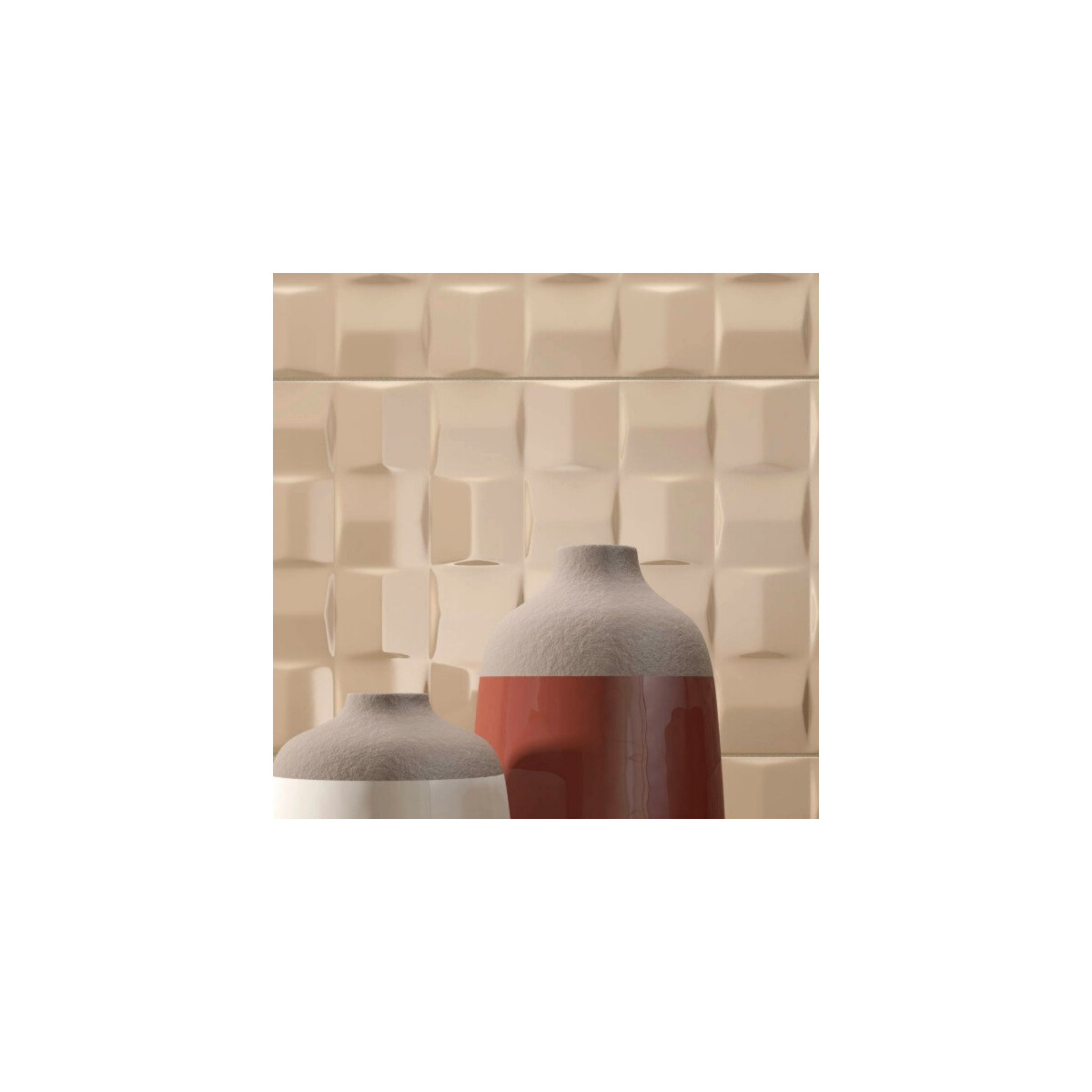 Pottery Wall - Wall tiles - StrutturaCube3D