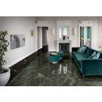 Allmarble - ElegantBlack  Pavimento e rivestimento  75x150cm  9,5mm