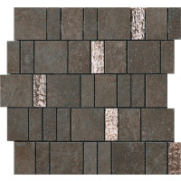 Temper - Mosaic tiles - 9,5mm - Metallic