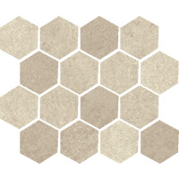 Materica - Mosaic tiles - 9,5mm - Esagona