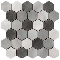 Materia Prima - Mosaic tiles - 10mm - Esagona